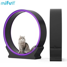 MiFuny ABS Cat Treadmill Wheel for Training Cats Gym Tunnel Cave Fitness Silent  - £1,767.07 GBP+