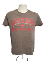 University of Wisconsin Badgers est 1848 Adult Small Brown TShirt - $19.80