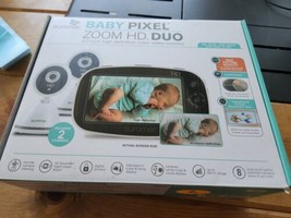 Summer Baby Pixel 30553A Zoom HD Duo 5.0” Video Baby Monitor (2 Cameras) - £95.51 GBP