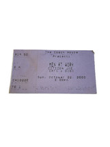 MEN AT WORK Concert Ticket Stub 10/22/2000 Coach House San Juan Capistrano CA - £12.01 GBP