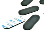 1&quot; x 2 1/2&quot; x 1/8&quot; Oval Shaped Rubber Feet  3M Backing Various Package S... - £10.28 GBP+