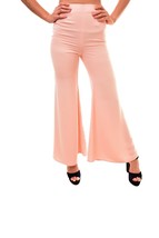 KEEPSAKE Womens Pants Flared Dream On Elegant Stylish Lightweight Pink S... - £31.00 GBP