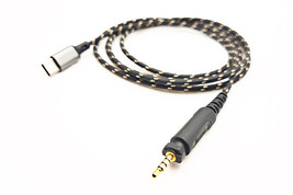 Usbc Typec Audio Cable For Shure SRH840 SRH940 SRH440 SRH750DJ Headphones - £12.65 GBP