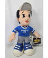 Vintage Nanco Seattle Seahawks 12&quot; Plush Stuffed Player 2000 NFLP with Tag - $275.38 MXN