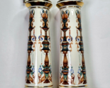 Lenox Pillar Salt &amp; Pepper Grinder Mill Hand Decorated 24k Gold 1970s US... - $29.99