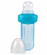 Nuby EZ Squee-Z Silicone Self Feeding Baby Food Dispenser (Blue) - $21.99