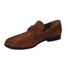 Men's Shoes Steve Madden Soft Woven Leather upper Slip On Chivan Tan image 3