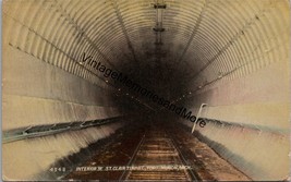 Interior of St. Clair Tunnel Fort Huron MI Postcard PC330 - £7.85 GBP