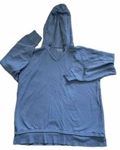ATHLETA sundown alliance hoodie sweatshirt icottage blue size L Womens Active - £11.74 GBP