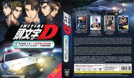 Anime Dvd~Initial D(Stage 1-6+3 Extra+3 Battle Stage+3 Movie)Eng Sub+Free Gift - £29.03 GBP