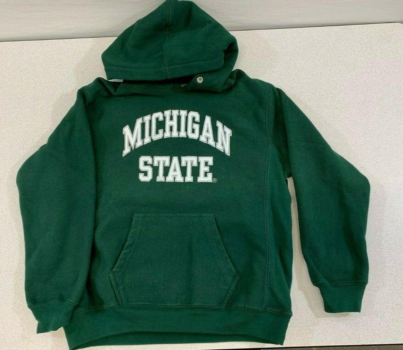 Michigan State University Kids Hoodie Size Small Long Sleeve Hooded Swea... - $7.92