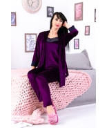 Women&#39;s Set (robe, T-shirt, pants) , Demi-season,  Nosi svoe 8258-082 (t... - £71.33 GBP+