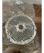 NEW -  KASCO Meat Grinder Plate Part No. 9/64, 3 7/8&quot; O.D., 1/2&quot; Bore - $39.57