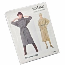 Vogue Very Easy Blassport 1056 Sew Pattern Button Dress Uncut Misses Sz 8 10 12 - £13.21 GBP