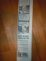 Vintage Kitchen Bouquet Print Magazine Advertisements 1937 - $75.95 MXN