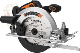 Worx Nitro WX520L.9 20V Power Share 7.25&quot; Cordless Circular Saw with, Tool Only - £127.17 GBP