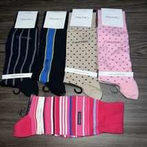 Calvin Klein Men&#39;s Cotton Blend Crew Dress Socks Size 7-12 B4HP - £7.15 GBP