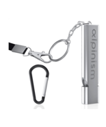 Emergency Double Tube Whistle Survival Safety Keychain w/ Carabiner and ... - $145.12 MXN