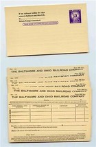 15 Baltimore and Ohio Railroad Property Consigned Has Arrived Postcards - £24.09 GBP