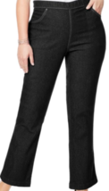 JMS 4-Pocket Bootcut Jeans, Petite Length Size 3X Black - $39.95