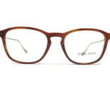 Giorgio Armani Eyeglasses Frames AR7166 5573 Brown Tortoise Matte Gold 5... - $116.66