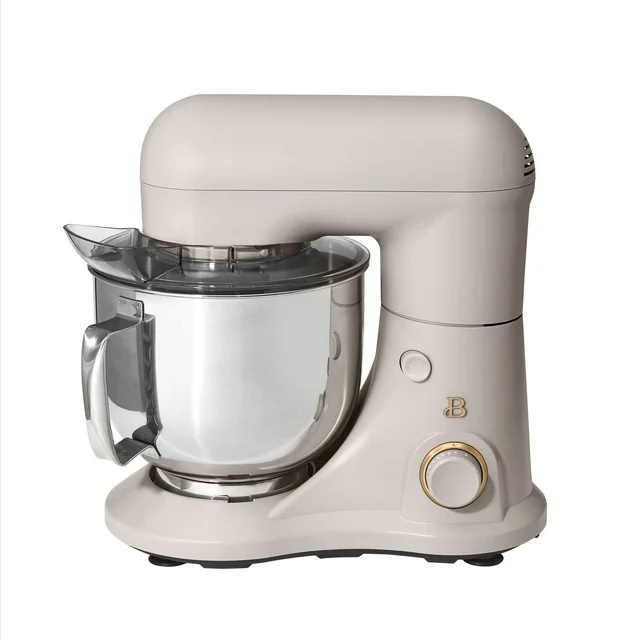 Beautiful 5.3 Qt Stand Mixer in Porcini Taupe by Drew Barrymore - $205.93