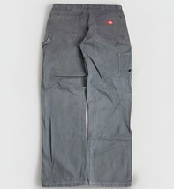 Vintage Grey Red Tab Dickies Carpenter Pants Size 38x34 - £30.81 GBP