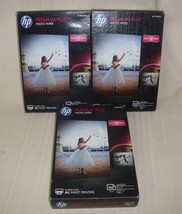 HP Premium Plus Photo Paper Glossy 4" x 6" CR668A  300 Sheets TOTAL,(3 )100 each - $29.60