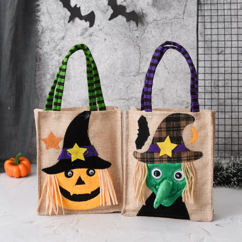 Game Fun Play Toys 5/20Pcs Halloween Candy Bag Pumpkin Bag Portable Ornament Pro - £32.76 GBP
