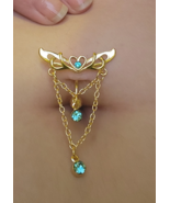 Angel Wings Naval Belly Ring (Gold or Silver) - £7.86 GBP