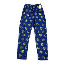 Sesame Street Sleepwear Pajama Lounge Bottom Size Small Blue Cotton Mens 29X31 - £14.19 GBP