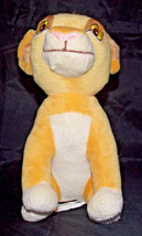 Simba Disney Baby Plush Lovey 10in The Lion King Cub Stuffed Animal Soft Rare - £15.74 GBP