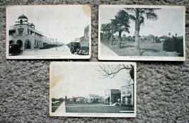(3) Vintage SAN BENITO, TEXAS Haskell Post Card Co. Duotone POSTCARDS - £21.23 GBP