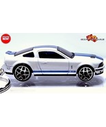 RARE KEYCHAIN WHITE FORD SHELBY MUSTANG GT500 CUSTOM Ltd EDITION GREAT G... - £38.51 GBP