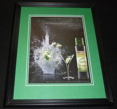 2011 Sour Apple Pucker Vodka 11x14 Framed ORIGINAL Vintage Advertisement  - $34.64