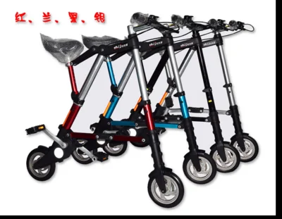 Top with version 10 inch folding  can be folded 8 inch A-bike carrying portable - £335.55 GBP