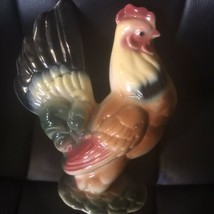 Royal Copley Crowing Rooster Figurine Vintage Decorative Farmhouse Decor  - £18.33 GBP