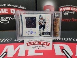 2010 National Treasures Tom Brady Colossal Game Used Jersey # 2/2 Bgs 9.5/10  - £21,515.71 GBP