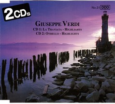 Giuseppe Verdi CD La Traviata and Othello Highlights 2 Discs - £1.58 GBP