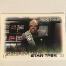 Star Trek Nemesis Trading Card #62 Michael Dorn - £1.56 GBP