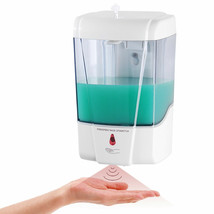 Automatic Soap Dispenser Wall Mount Touchless IR Sensor Wall Mounted 700 ml - £16.65 GBP