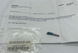Unbranded 4-40 UNC-2B NoGo 0.0991 Thread Plug Gage  - $35.20