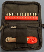 STREBITO Right Angle Screwdriver 14 Piece Mini Ratchet Set 1/4 Ratchet, Hex - $26.31 CAD