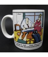 Far Side Mug Funny Cartoon From Now On Only Decaf Carl Coffee Cup 1980 - £21.88 GBP