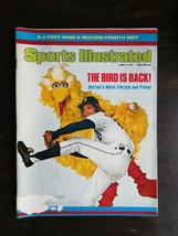 Sports Illustrated June 6, 1977 Mark Fidrych with Big Bird Detroit Tigers 224 - £5.51 GBP