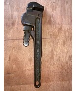 Vintage 10&quot; Craftsman Heavy Duty Pipe Wrench No. 5566, 1/8&quot; to 1-1/2&quot;, USA - $31.21 CAD