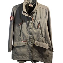 Canada Weather Gear Men’s L Gray Long Sleeve Full Zip Windbreaker Jacket - $33.88 CAD