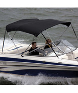 Shademate Bimini Top Skin &amp; Boot 80147 BLK 3Bow Poly 5&#39;L,32&quot;H,61-66”W-Bl... - €232,81 EUR