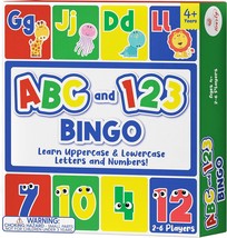 Alphabet and Number ABC and 123 Bingo Board Game for Kindergarten and Preschool  - £29.74 GBP