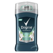 Degree Men Aluminum Free Deodorant Stick men&#39;s fragrance Coconut &amp; Mint ... - £18.28 GBP